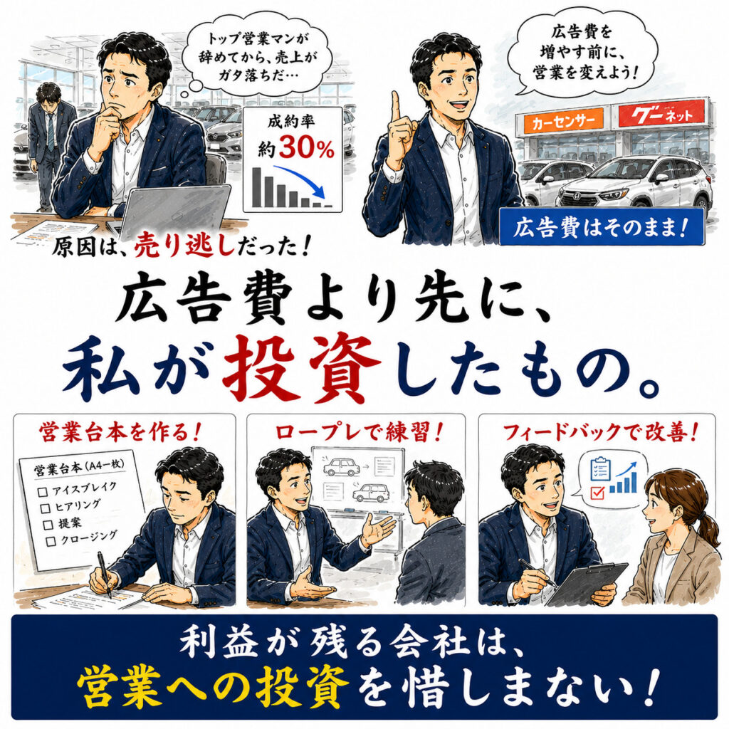 広告費より先に、私が投資したもの。
